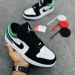 nike-air-jordan-1-low-black-white-green